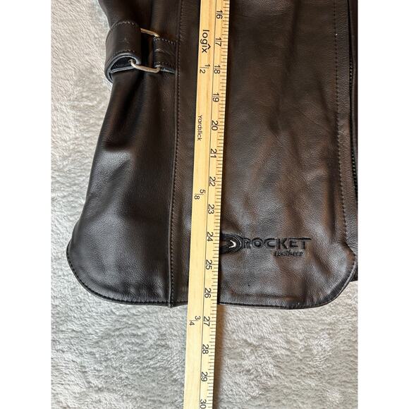 Joe Rocket Women’s Leather Motorcycle Jacket – Size XL – Heavy Duty Cruiser - Picture 11 of 14